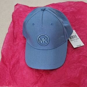 Michael Kors Blue Baseball Cap